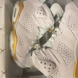 The Air Jordan 6 WMNS Pearl. 6 Retro "Pearl" Women's Shoe. Paris Olympics'
